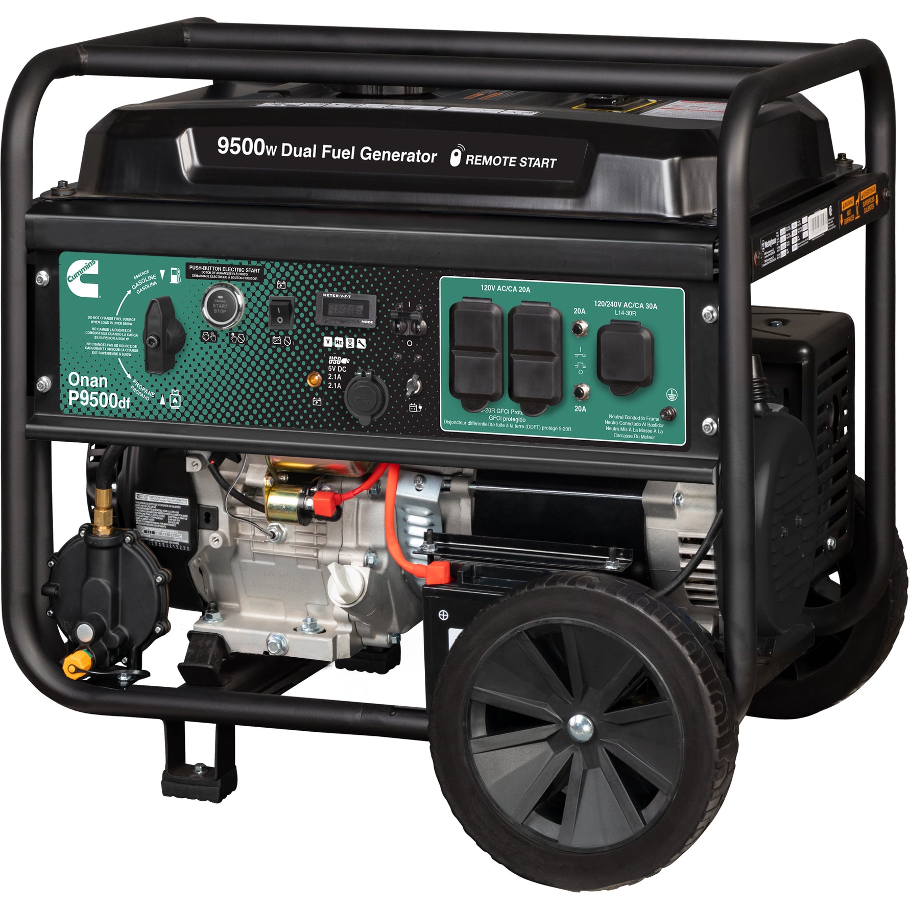 Onan P9500df Dual-Fuel Generator - EPA